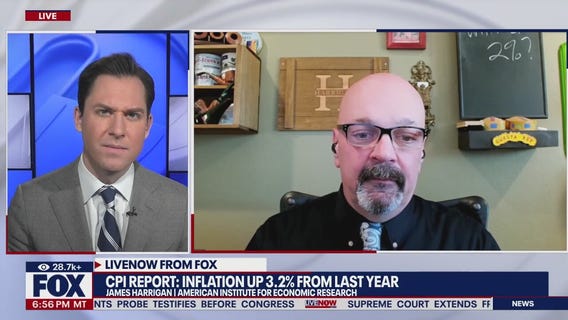 CPI report: Inflation up 3.2% from last year