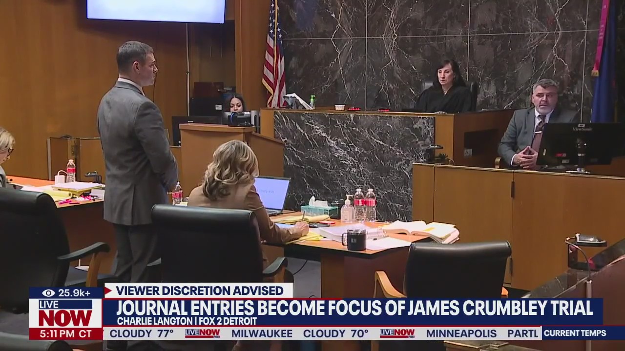 James Crumbley trial: Journal entries shed light on sons plans to shoot up high school