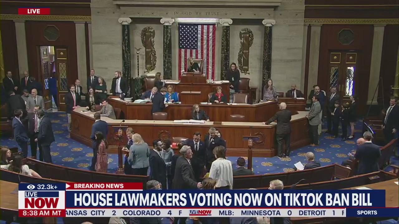 House lawmakers vote to pass TikTok ban bill
