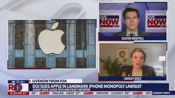 DOJ sues Apple in landmark iPhone monopoly lawsuit