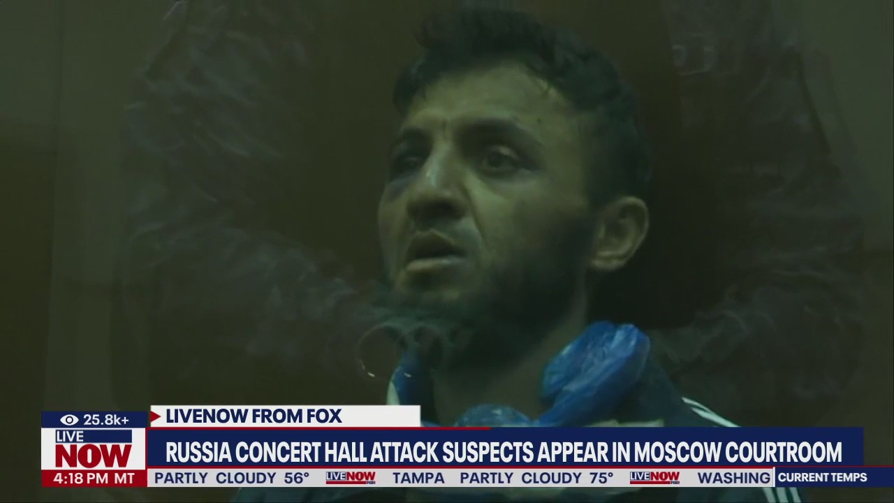 Moscow attack suspects appear in court
