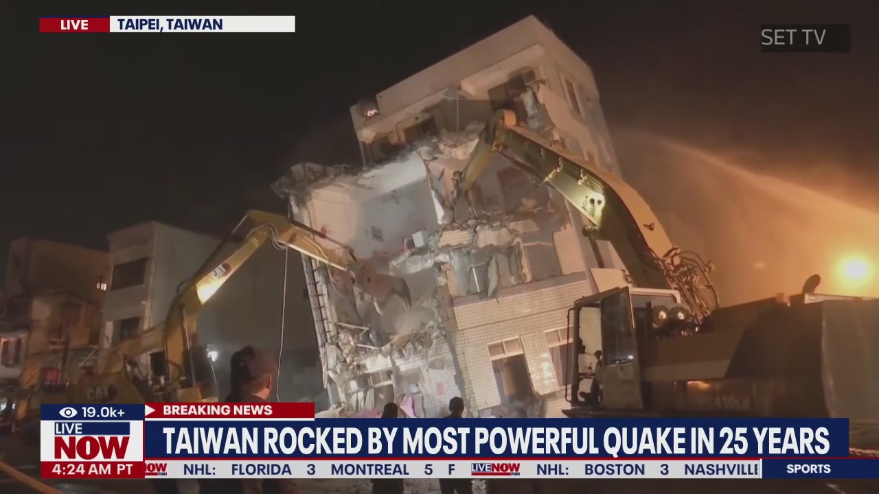 Taiwan earthquake: 4 killed, dozens injured