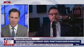 Trump campaigns in Wisconsin on its primary day