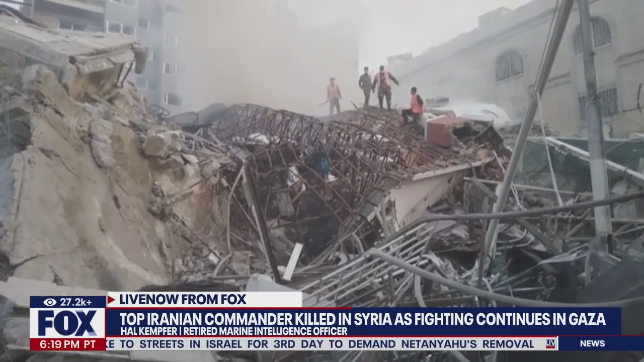 Top Iranian commander killed in Syria bombing