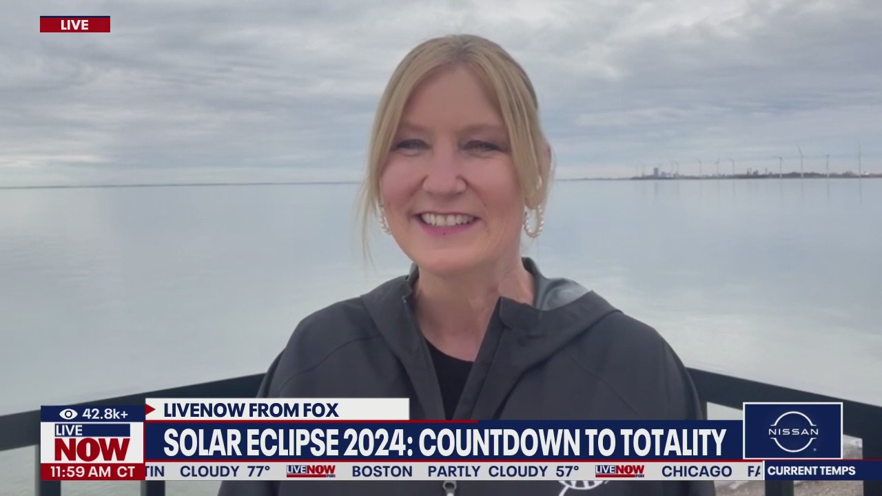 Solar Eclipse 2024: Countdown to totality | LiveNOW from FOX