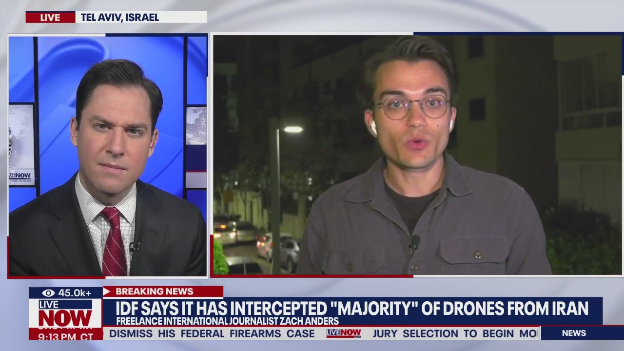 Small number of drone hits on Israel identified
