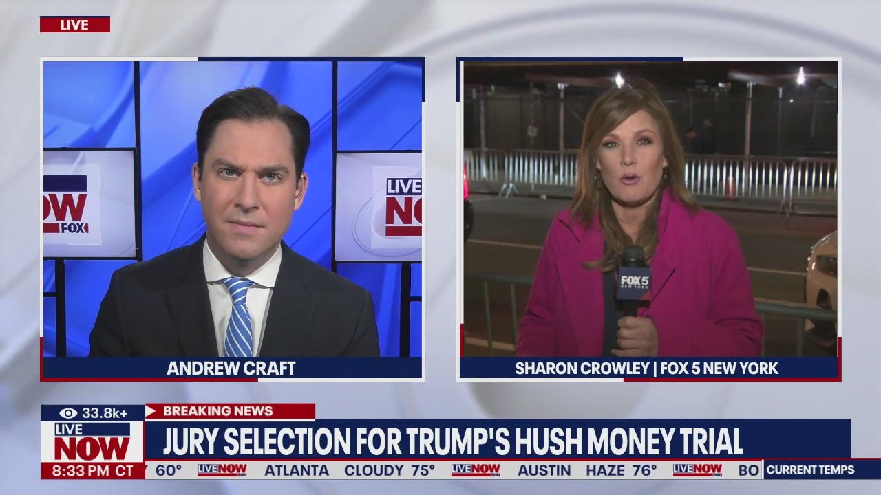 Day 1 of Trump New York hush money trial