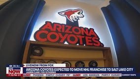 Arizona Coyotes expected to move to Salt Lake City