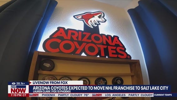 Arizona Coyotes expected to move to Salt Lake City