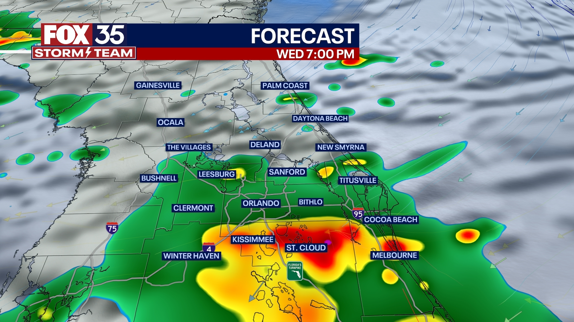 Orlando Weather Forecast PM: May 24, 2023