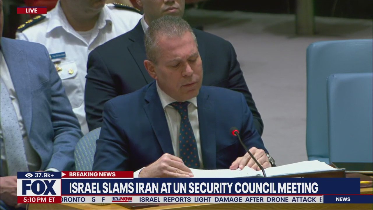 Israel, Iran speak at UN Security Council meeting
