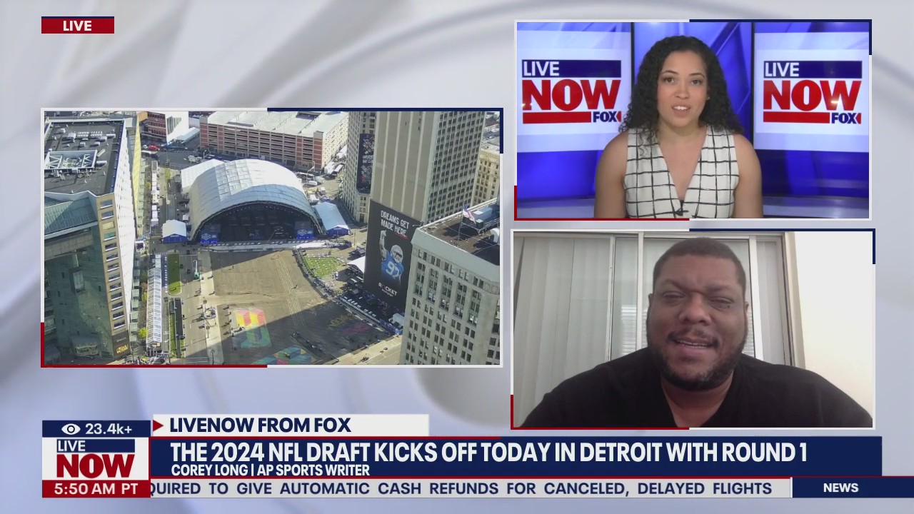NFL drafts preps underway in Detroit