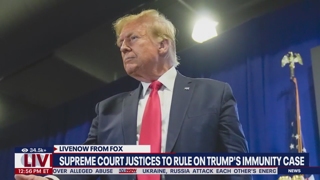 Supreme Court to rule on Trump immunity case | LiveNOW from FOX
