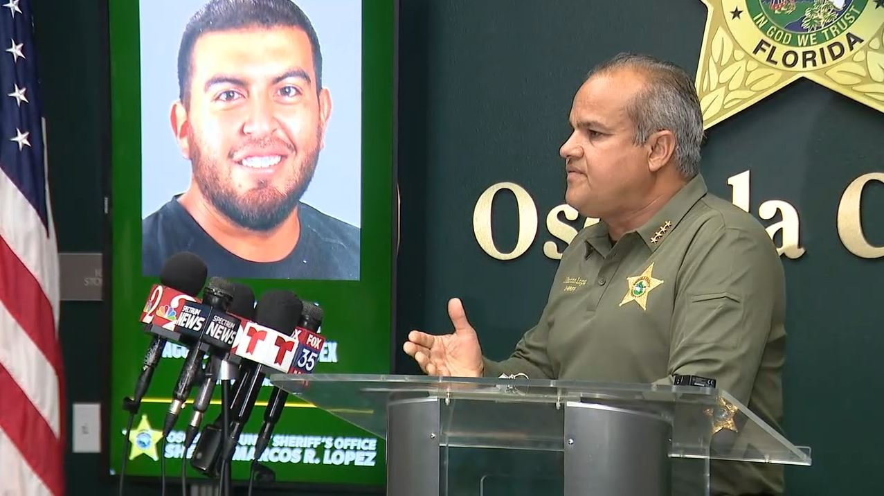 Press conference: Osceola County deputy arrested