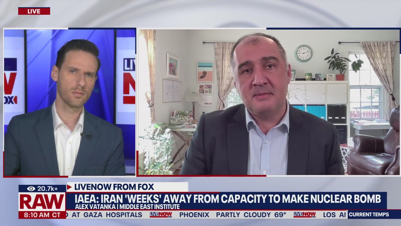 IAEA: Iran weeks away from capacity to make nukes