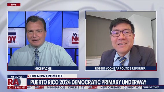 Puerto Rico Democratic primary underway