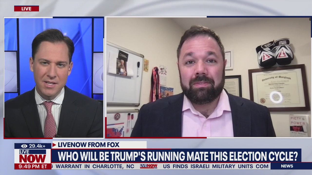 Trump meets with DeSantis amid VP questions