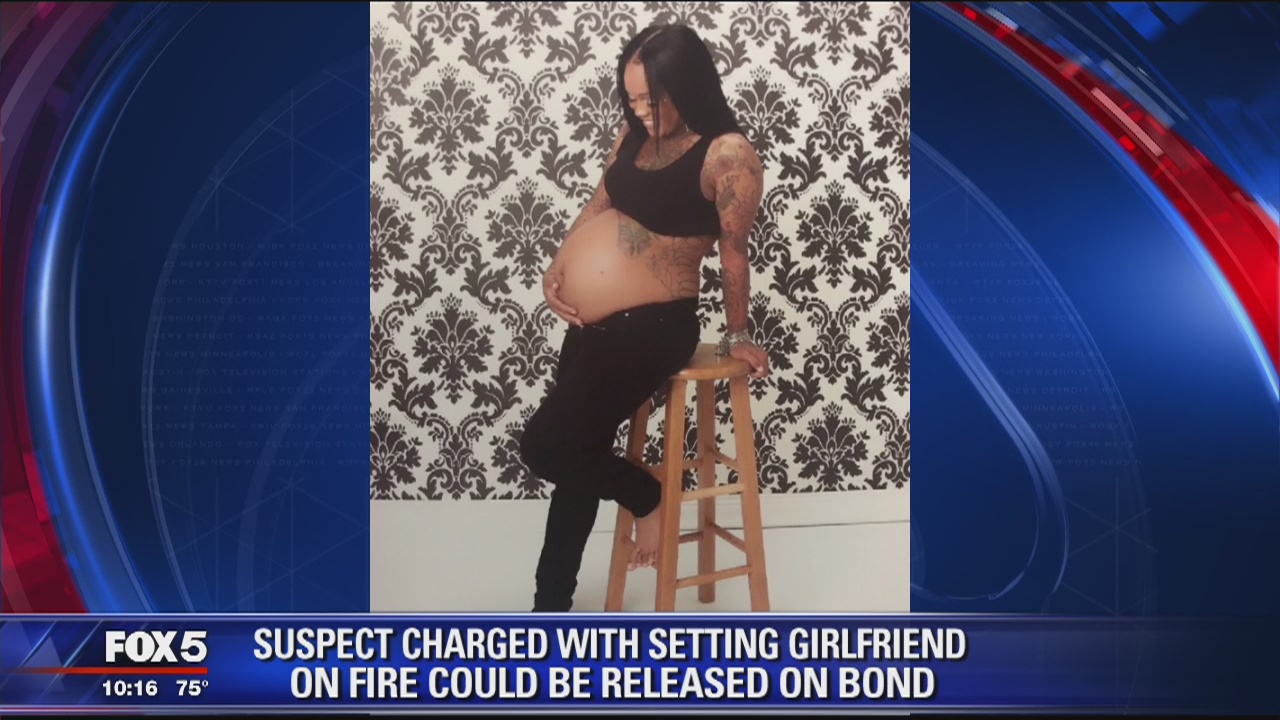 Suspect accused of setting pregnant girlfriend on fire in Capitol Heights could get pretrial release
