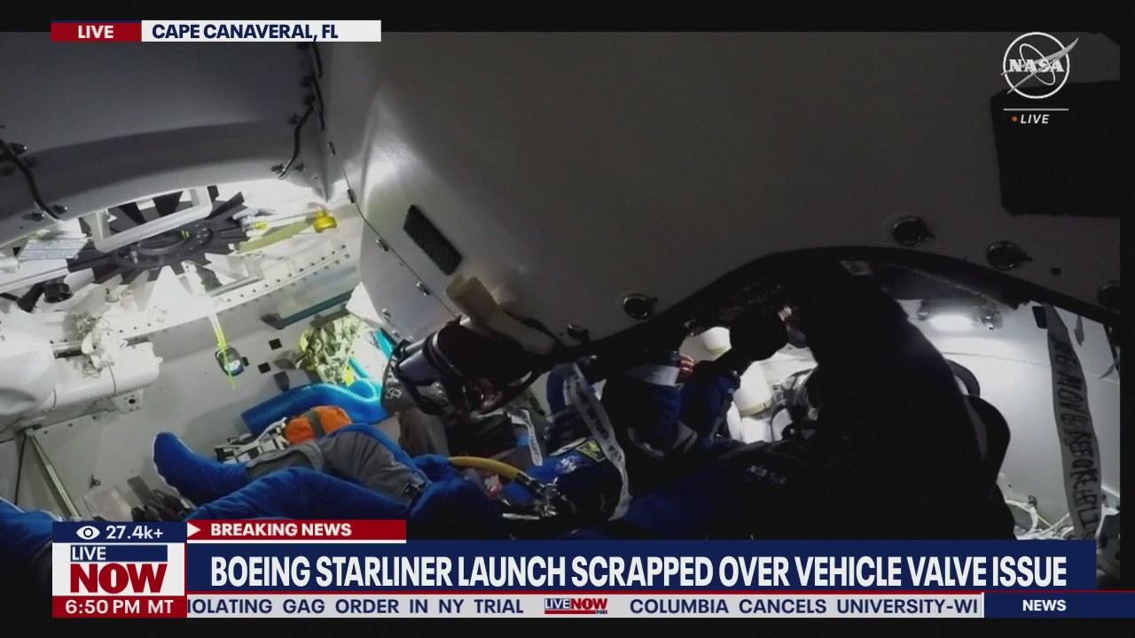 Boeing Starliner launch scrubbed in Florida