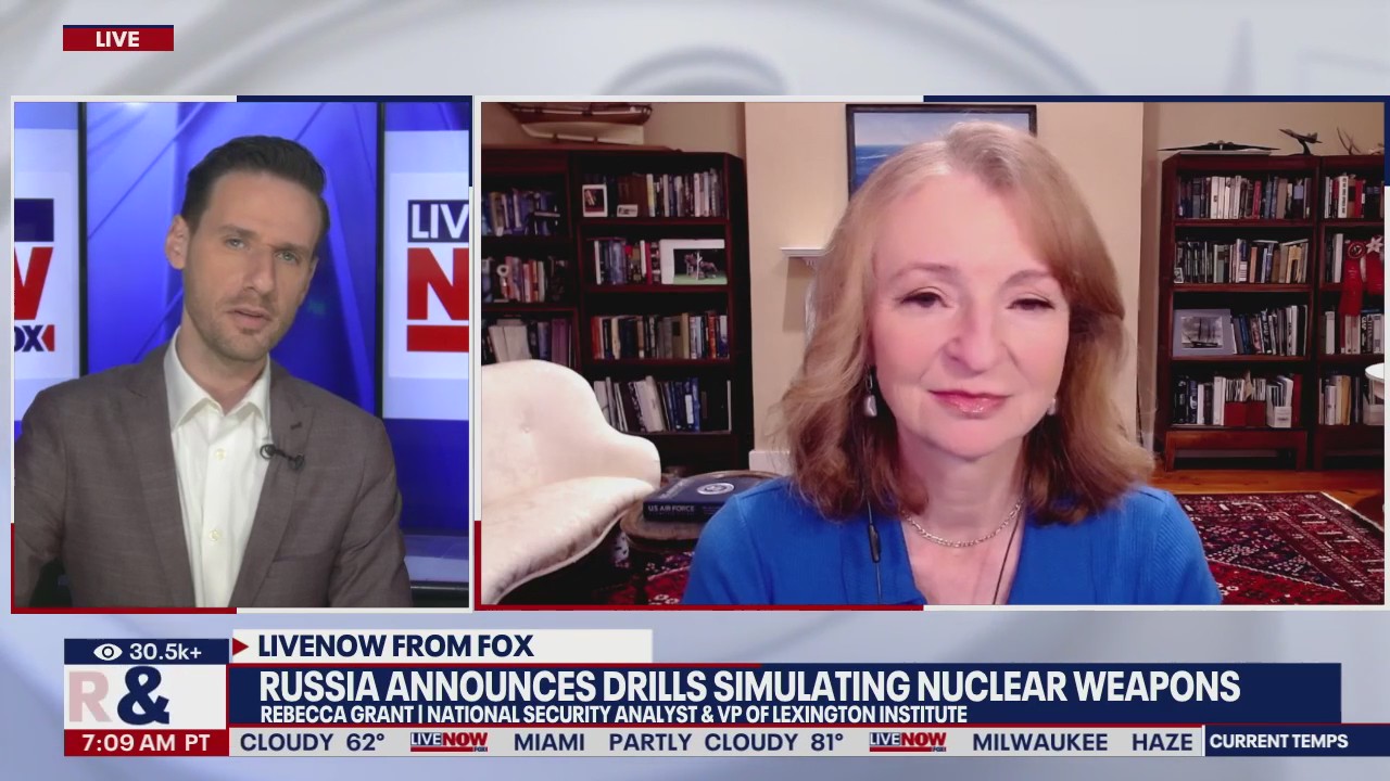 Russia announces drills simulating nuclear weapons