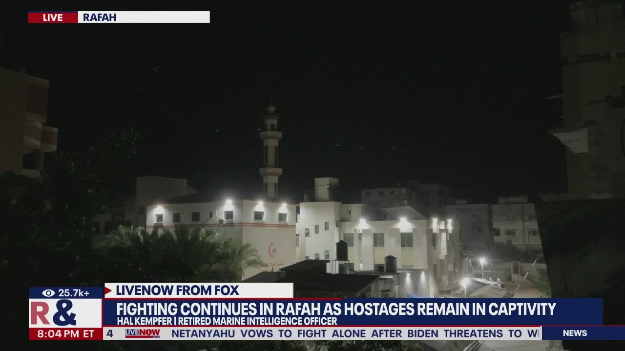 Israel-Hamas war: Fighting in Rafah continues