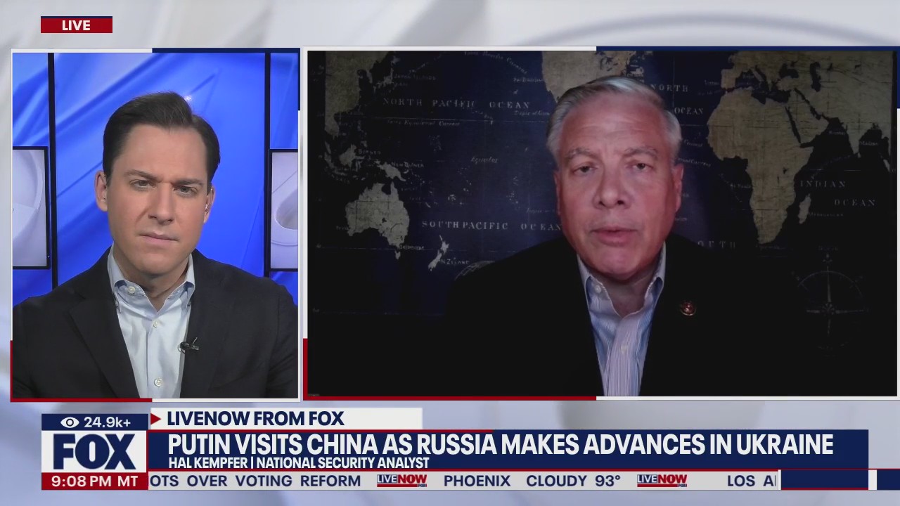 Putin visits China as Russia advances in Ukraine