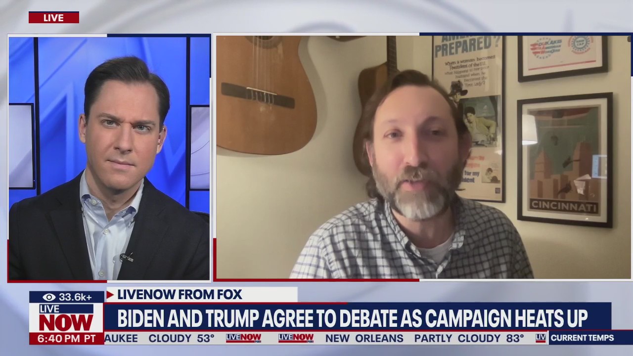Biden, Trump set presidential debates | LiveNOW from FOX