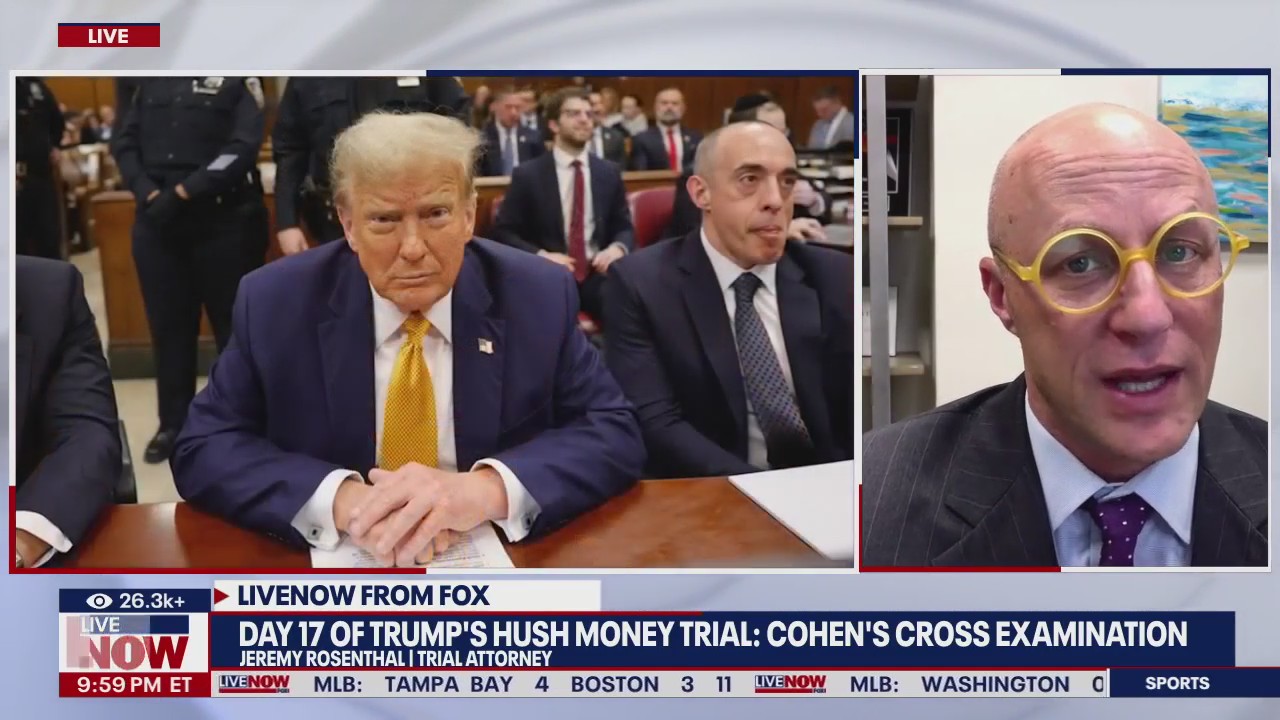 Former Trump attorney takes stand in hush money trial | LiveNOW from FOX