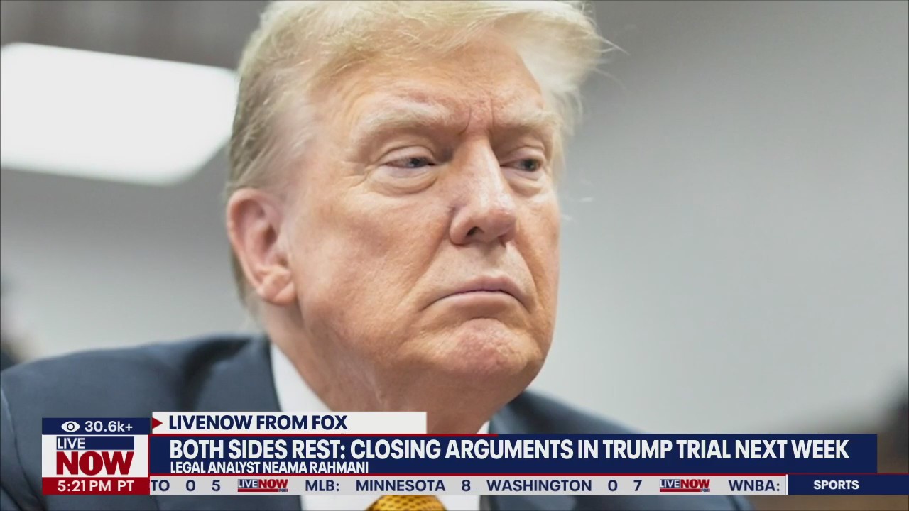 Closing arguments in Trump trial set for next week | LiveNOW from FOX