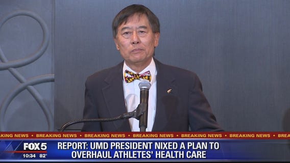Report: University of Maryland president rejected proposal to overhaul health care for athletes last year