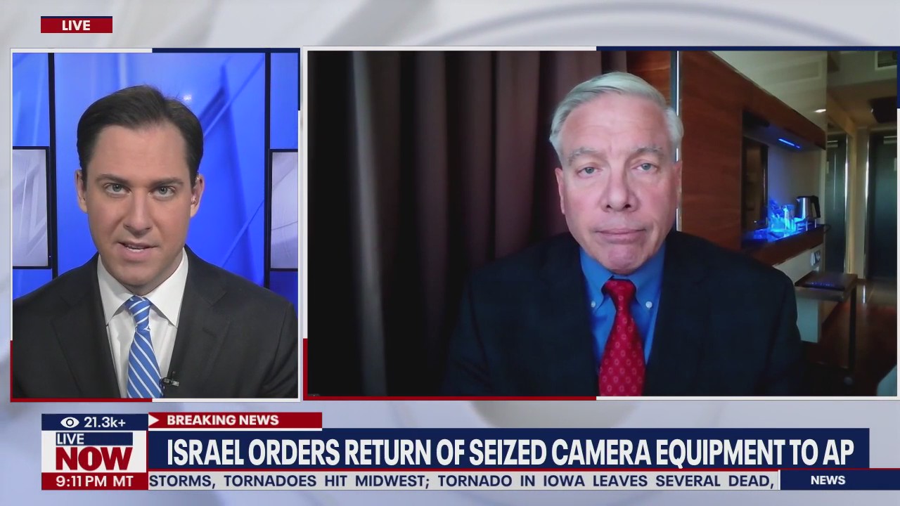 Israel: Will return video equipment seized from AP