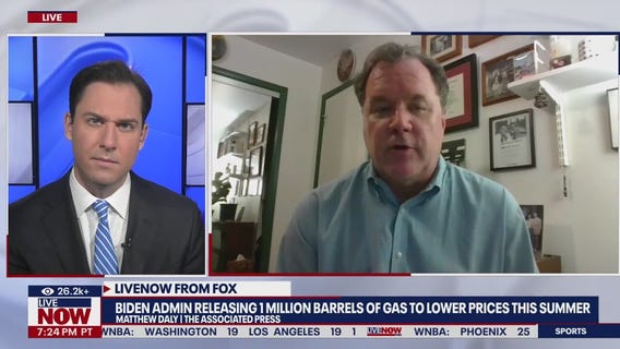 Biden admin releases 1 million barrels of gas