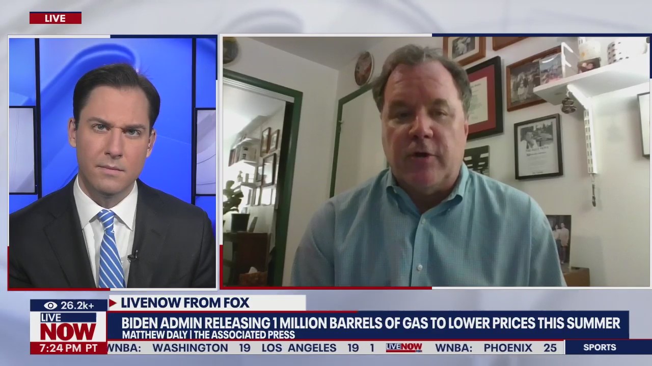 Biden admin releases 1 million barrels of gas