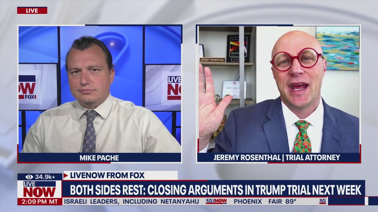 Closing arguments in Trump trial to begin next week | LiveNOW from FOX