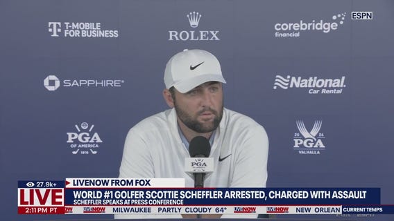 Scottie Scheffler arrested, charged with assault