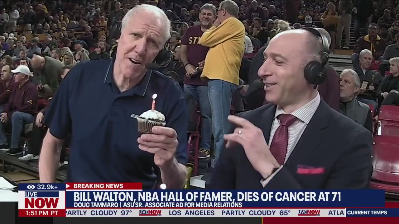Bill Walton dies of cancer at age 71