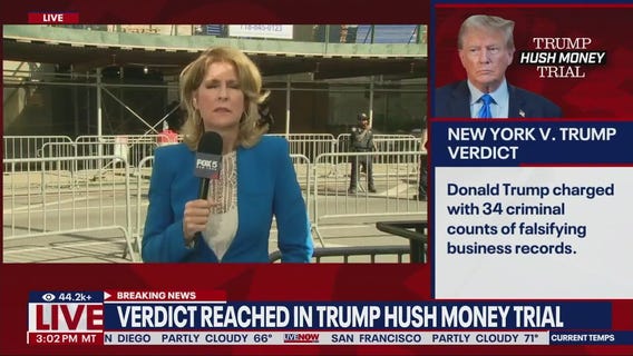 Donald Trump found guilty on all 34 counts