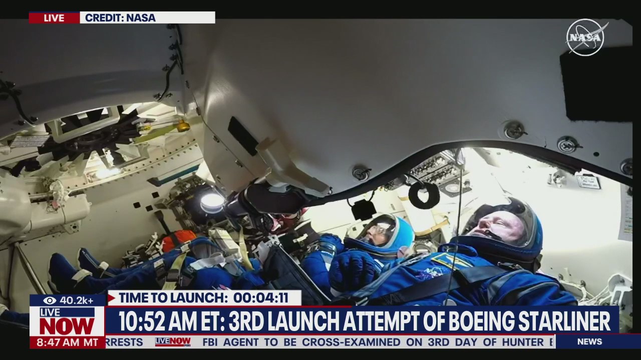 Starliner astronaut Butch Wilmore's prelaunch speech