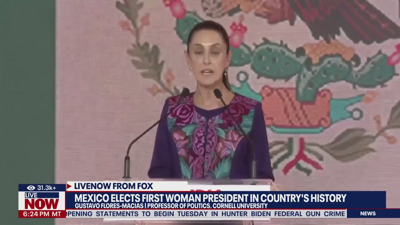Mexico elects first woman president in its history