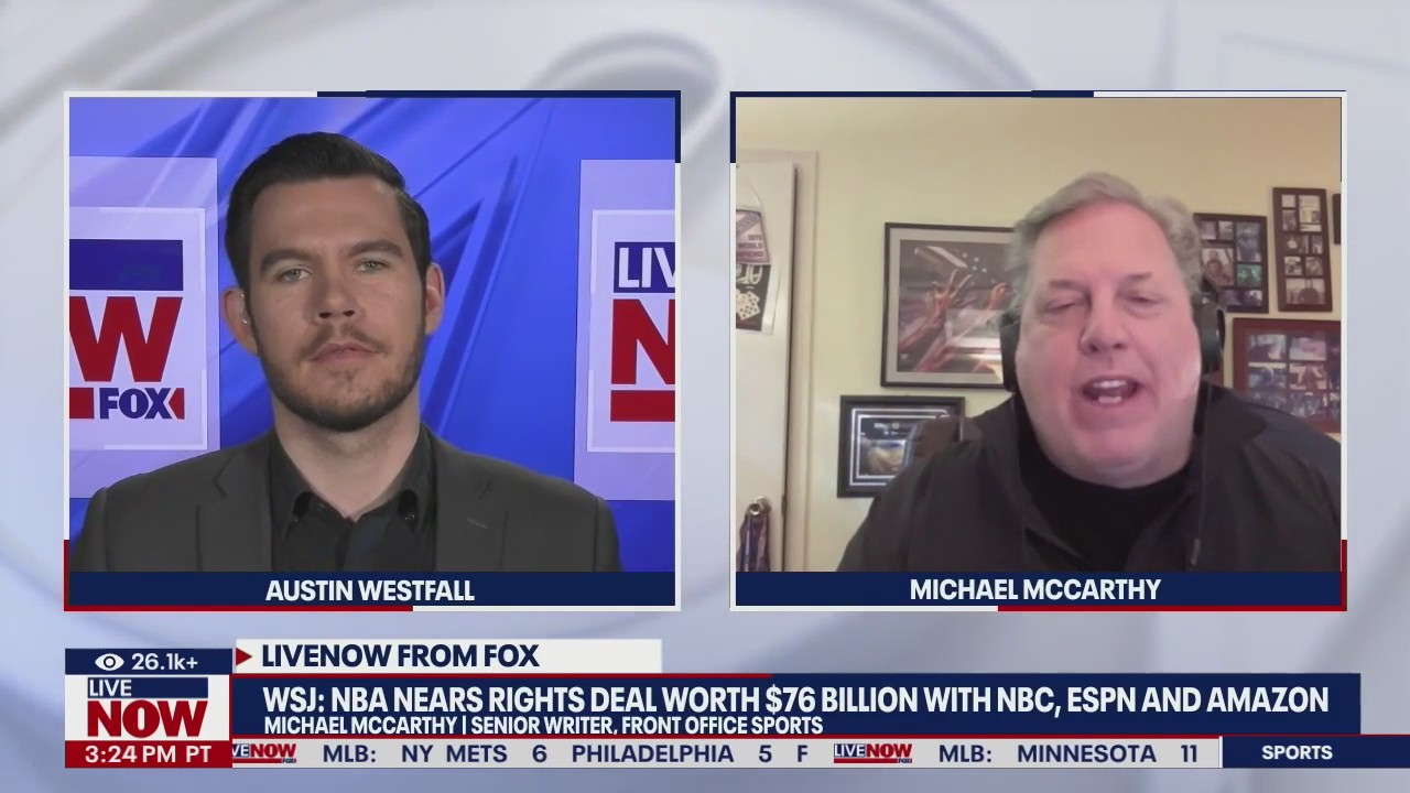 Report: NBA nears $76B TV rights deal