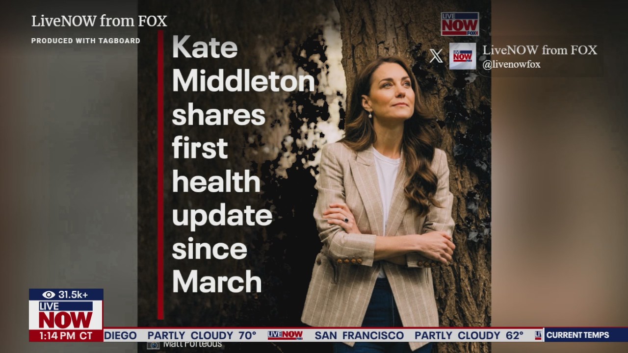 Kate Middleton shares first update since cancer diagnosis
