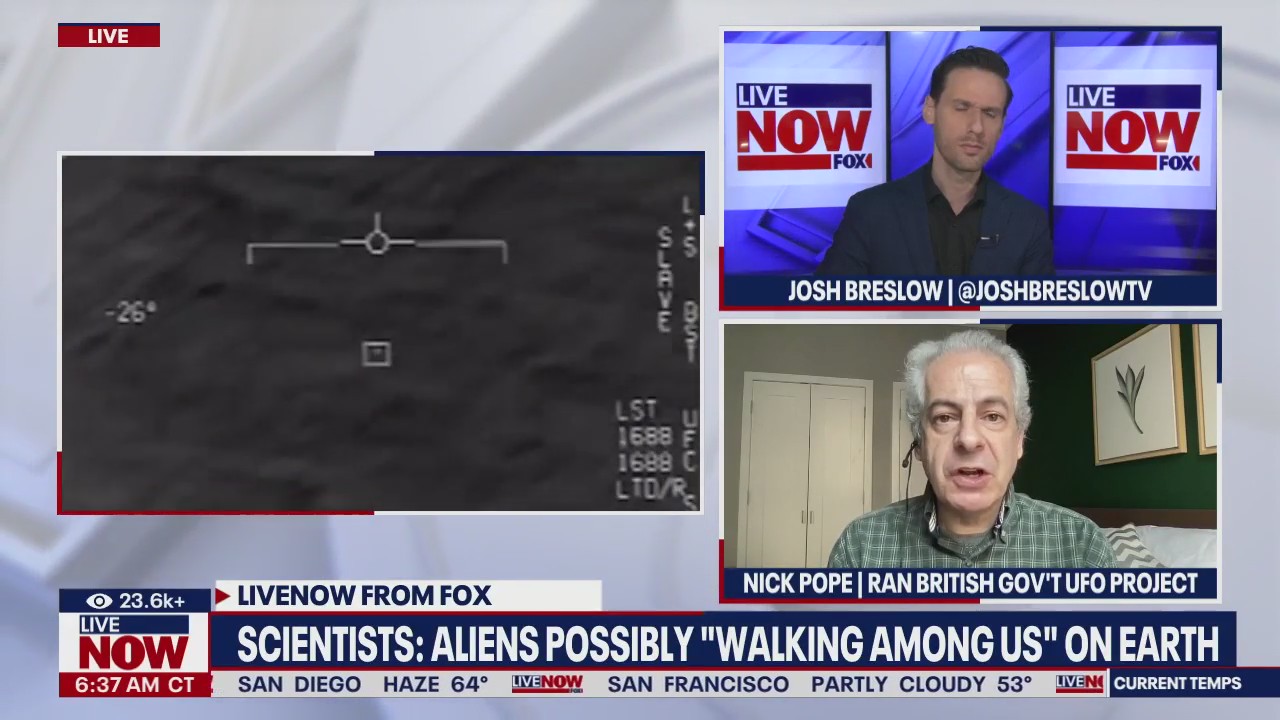 Harvard scientist: Aliens walking among us