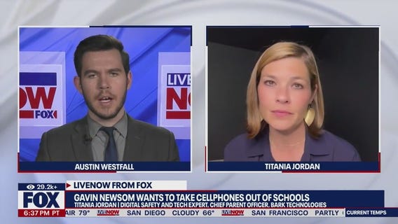 Newsom wants smartphone ban in California schools