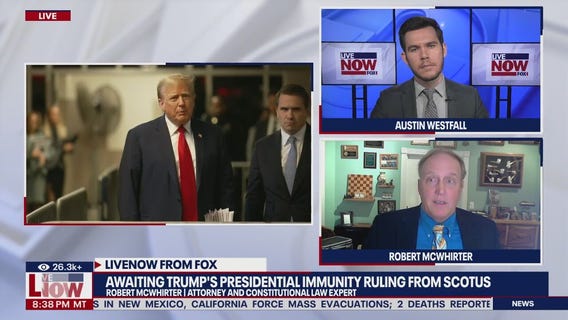 Awaiting Trump's immunity ruling from SCOTUS