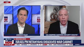 Israeli PM Netanyahu dissolves war cabinet