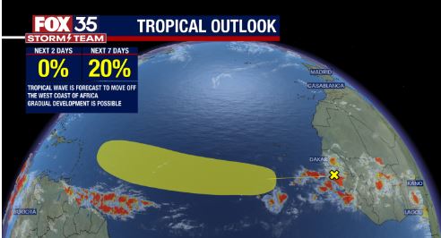 Tropical wave being watched in the Atlantic | FOX 35 Orlando