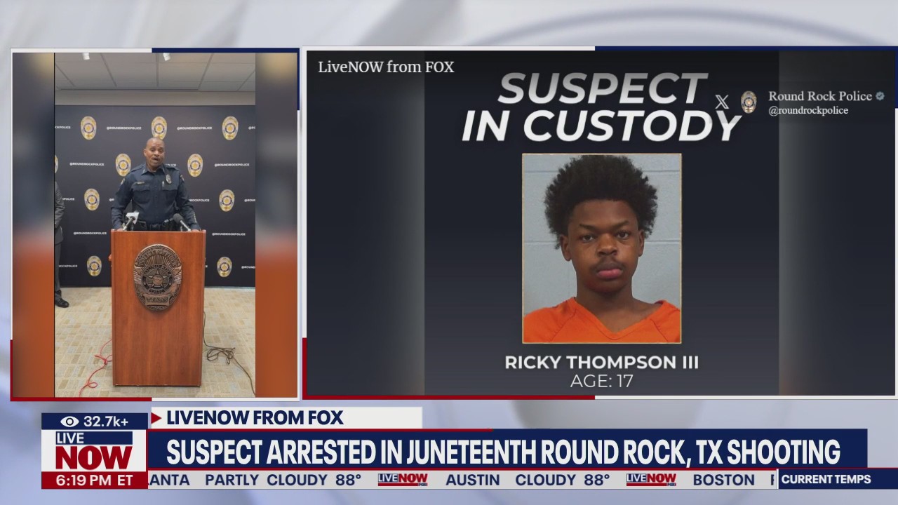 Teen arrested in Juneteenth festival fatal shooting | LiveNOW from FOX