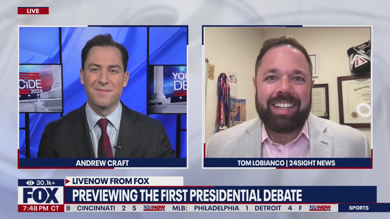 Previewing the first presidential debate | LiveNOW from FOX