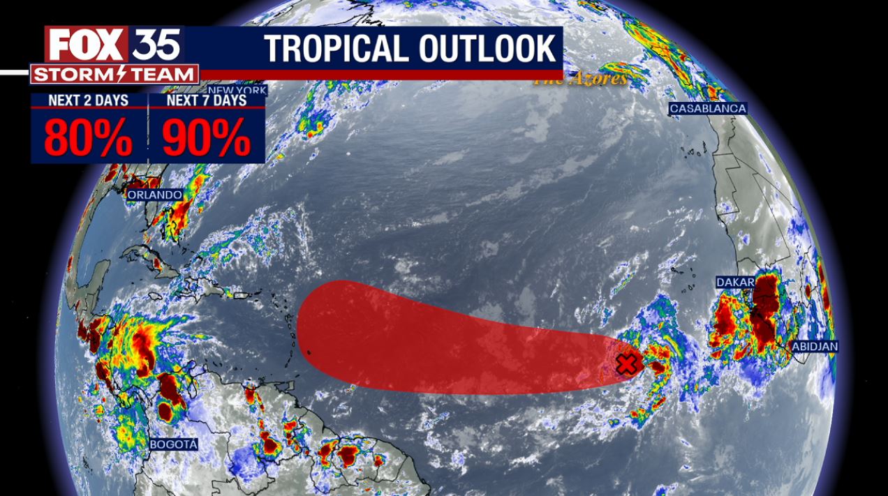 Tracking the Tropics: Tropical depression likely