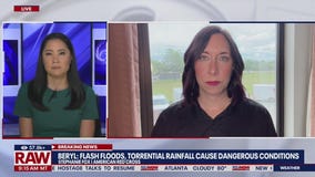 Hurricane Beryl causes dangerous conditions